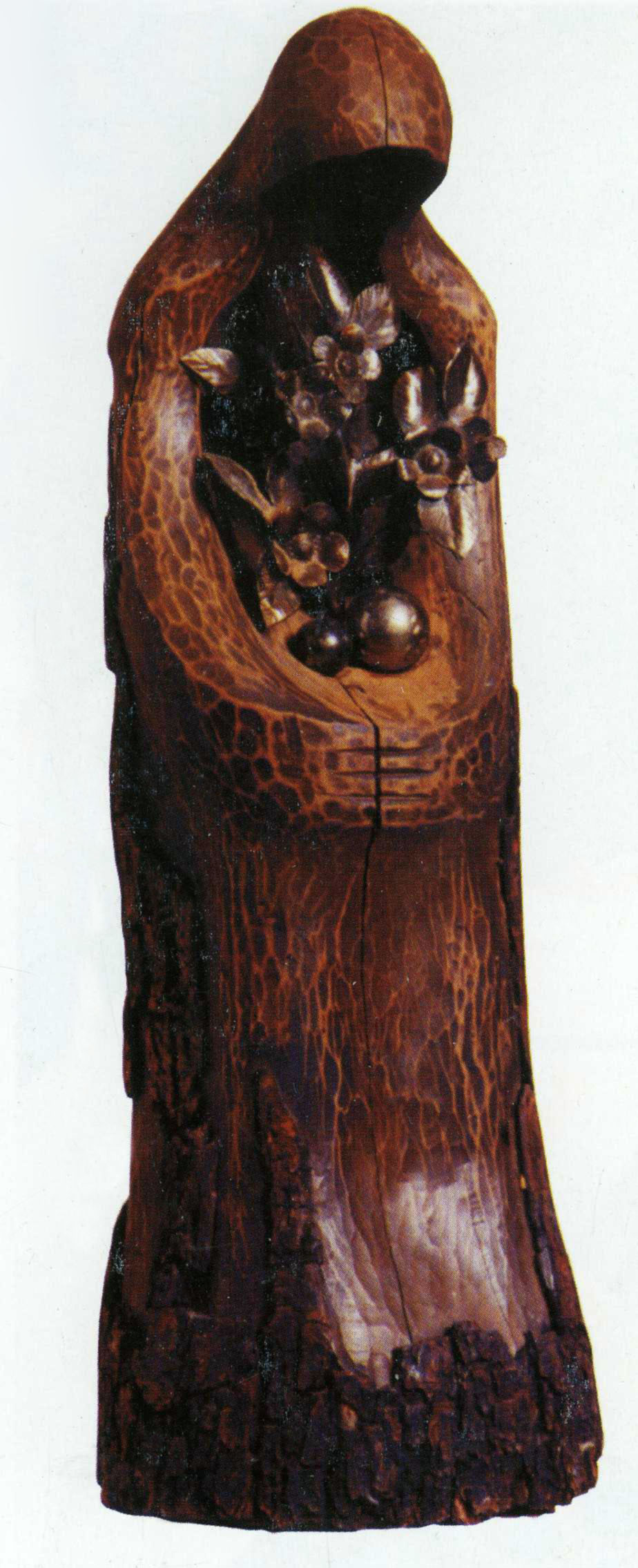 Декоративна композиція «Земля». 2000. Дерево, метал